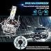 H13/9008 LED Headlight Bulbs Hi/Lo Beam Conversion Kit, Autofeel S9 series Super Bright 24xCSP chips LED Automotive Headlamp 6000K Xenon White (2 Pack)