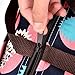 eBoot Black and Red Lunch Bag Tote Insulated Cooler Carry Bag for Travel and Picnic, 1 Pack