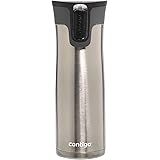 Contigo West Loop Stainless Steel Vacuum-Insulated Travel Mug with Spill-Proof Lid, Keeps Drinks Hot up to 5 Hours and Cold u