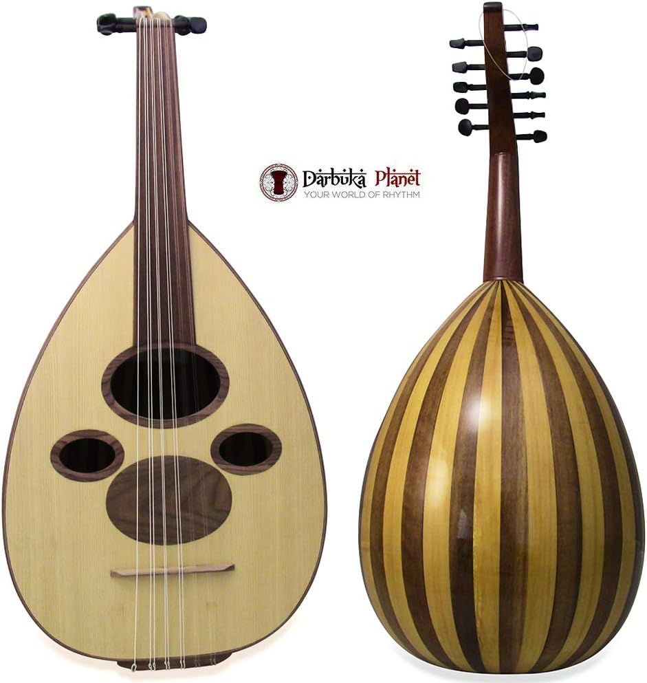 Amazing Iraqi Arabic Oud"The King Of Baghdad" An Arabian Oud + Soft Case-#Q50WL
