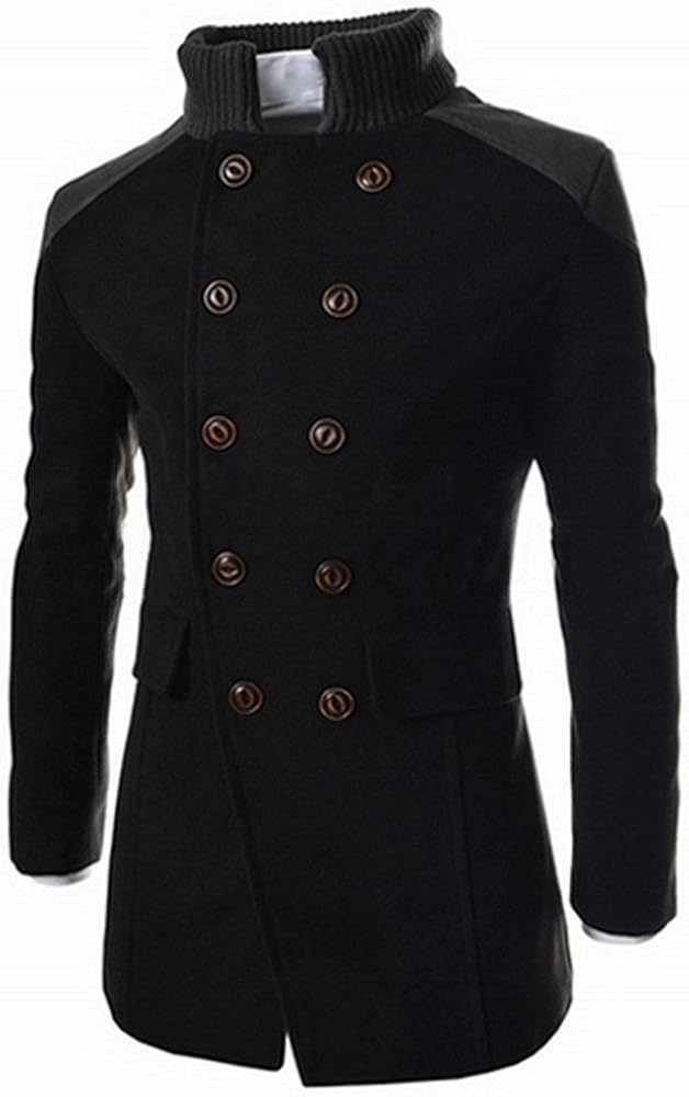 Mens Smart Warm Overcoat,Winter Coats for Men Sale Jacket Man Formal