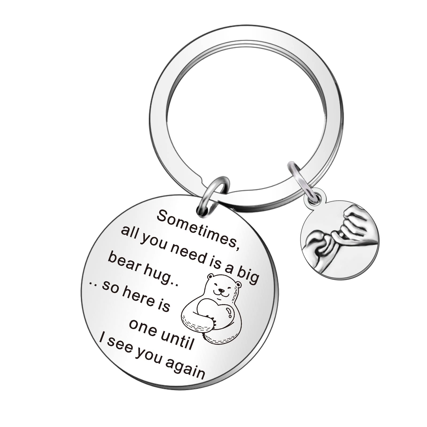 WTOPP Thinking Of You Keyring Gifts Leaving Gifts Missing You Gifts For Her Him Hugs Gifts
