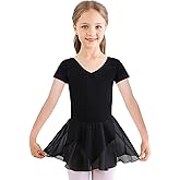 Bezioner Ballet Dance Dress Leotards Skirts for Girls Toddler Dance Costumes Outfit for Kids