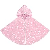 Man Fai Sky Baby Car Seat Poncho, Kid Toddler Car Seat Jacket Outwear for Girls, Double-layered Minnie dot fabric