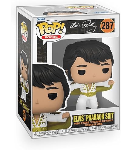エルヴィス・プレスリー　ファンコ　ポップ！　68カムバックスペシャル　フィギュア Amazon.com: Funko Pop! Rocks: Elvis - '68 Comeback Special