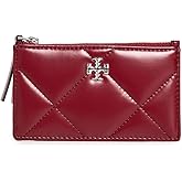 Tory Burch Women's Kira Diamond Quilt Zip Card Case