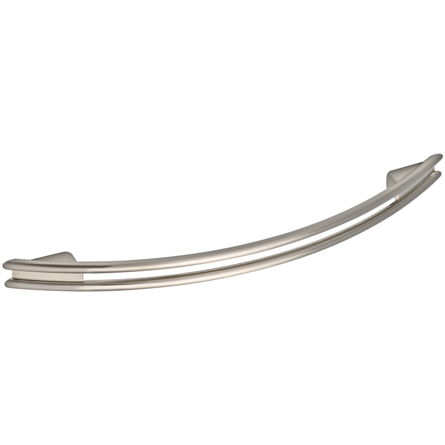 Sun Chain Himalia LA Designer Furniture Handle Arch Handle Width 124 mm Matt Nickel Plated 96 mm