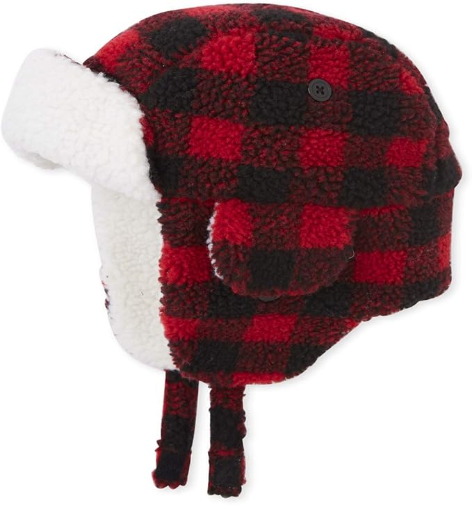 The Children's Place Boys' Trapper Cap Hat, MULTI CLR, L/XL(8+YR