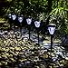 GIGALUMI Solar Lights Outdoor Garden Led Light Landscape/Pathway Lights Copper- 6 Pack