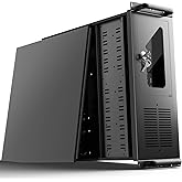UTLGAMENG 4U Rackmount Server Case, 7 PCI Slots, Drive Bays, USB 3.0 | Lockable Front Panel, 2X USB 3.0, Supports ATX, Micro-ATX, Mini-ITX, Ideal for Data Center &amp; Gaming Rackmount