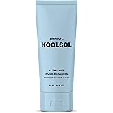 Koolsol Sunscreen by Knours, Ultra-Light Invisible Broad Spectrum SPF 50, Moisturizing for All Skin Types, Korean Innovation, 50ml/1.69 fl. oz.