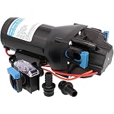 Jabsco Q401J-118S-3A ParMax HD4 Marine Freshwater Delivery Pump - 12V, 4 GPM, 60 PSI Shut-Off
