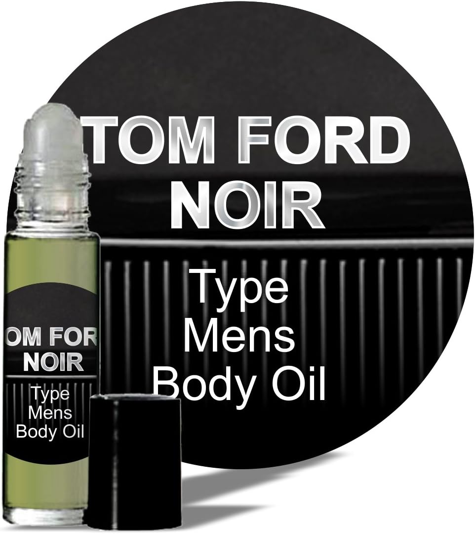 Tom Ford Noir Type Mens Body Oil Fragrance Oil Pure Uncut Strong Body Oil