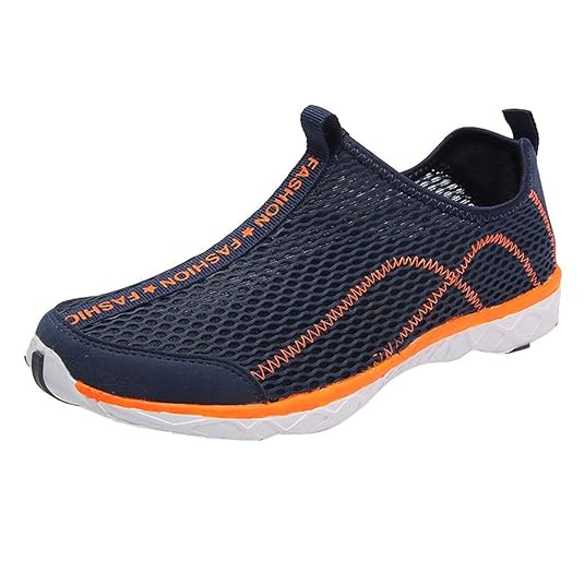 Aquaschuhe für Herren/Skxinn Männer Sneakers Strandschuhe Mesh Atmungsaktives Outdoor Trekking Schuhe Schnell Trocknend Wasse