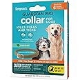 Sergeant's Guardian Pro Flea & Tick Collar for Dogs, Kills Fleas & Ticks, Long Lasting Protection for 6 Months, Fresh Scent, One Size Fits All, 1 Collar
