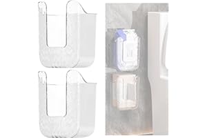 ESTAND SILERMAER Kitchen Wipes Storage Box,2025 No Punching Wall Flushable Wipes Holder for Bathroom - Wipes Container，Smart Organization for Effortless Cleaning(2PCS)