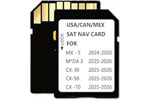 2025 2026 Latest Navigation sd Card Compatible with Maz*da 3(2025 2026),Cx-30(2025 2026),Cx50(2025 2026),CX-50 Hybrid(2025 20