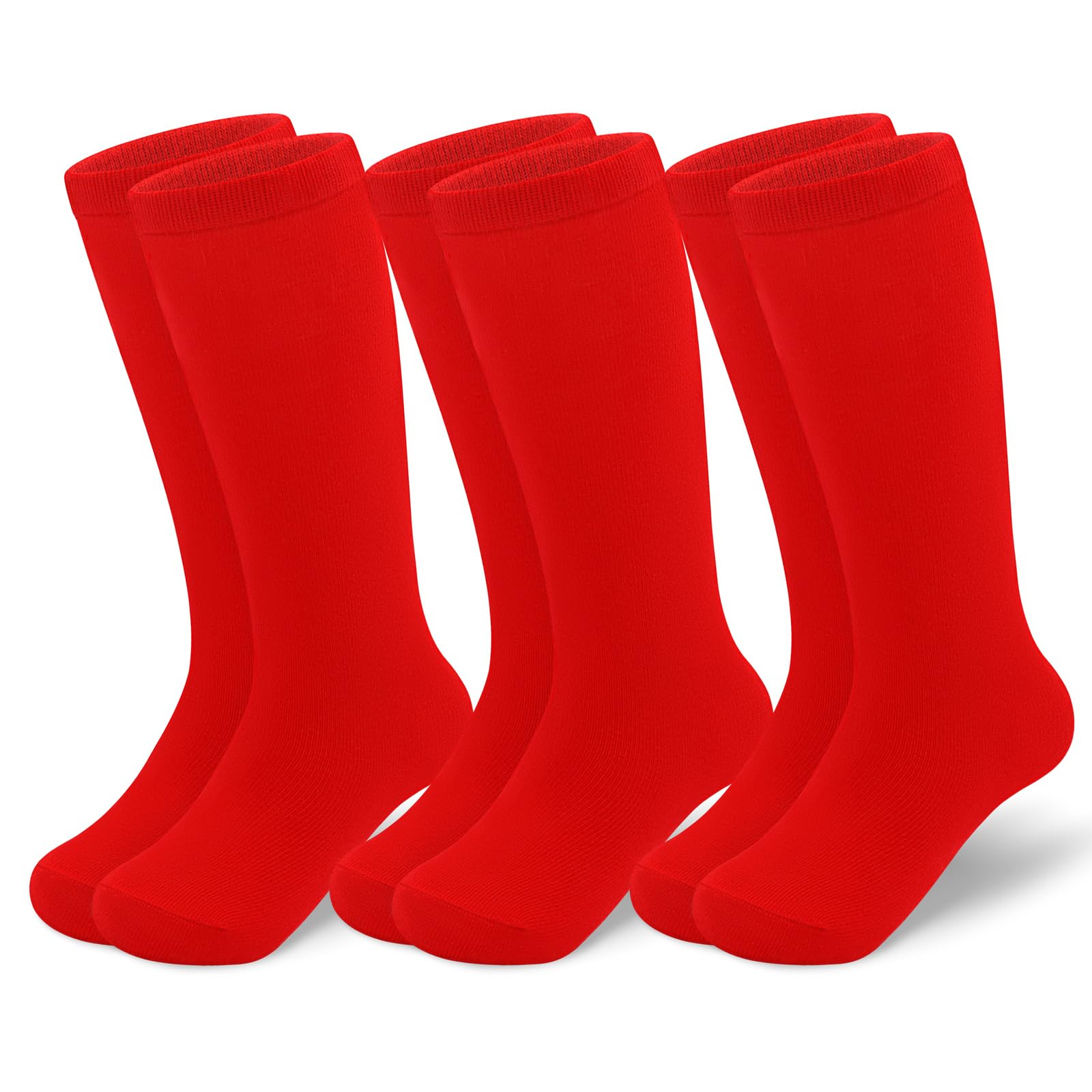 Toddler Baseball Socks Kids Red Baseball Socks