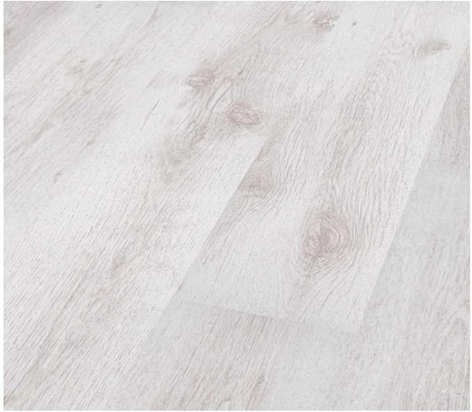 Westco C474107 7mm Oak Laminate Flooring Plank White Amazon.co.uk