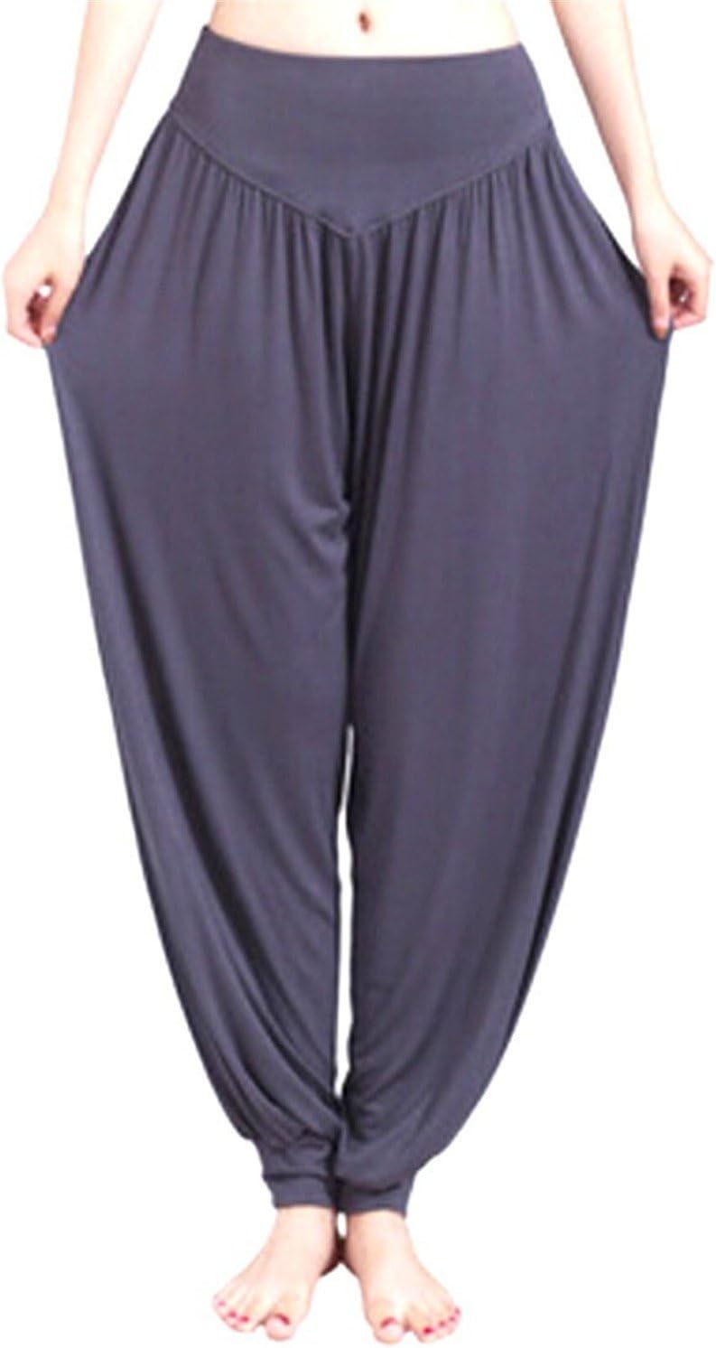 Losver Women's Modal Cotton Soft Yoga Sports Dance Harem Pants