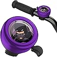 NPAOEIO Bicycle Bike Bell for Kids - Cute Cartoon Bicycle Bell Aluminum Bike Bell with Loud Clear Sound - Universal Fit for Bikes and Scooters,Bike Accessories for Kids Girls Boys Adults
