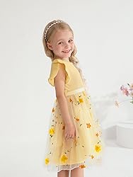 Sinhoon Toddler Girl Tulle Dress Summer Ruffle