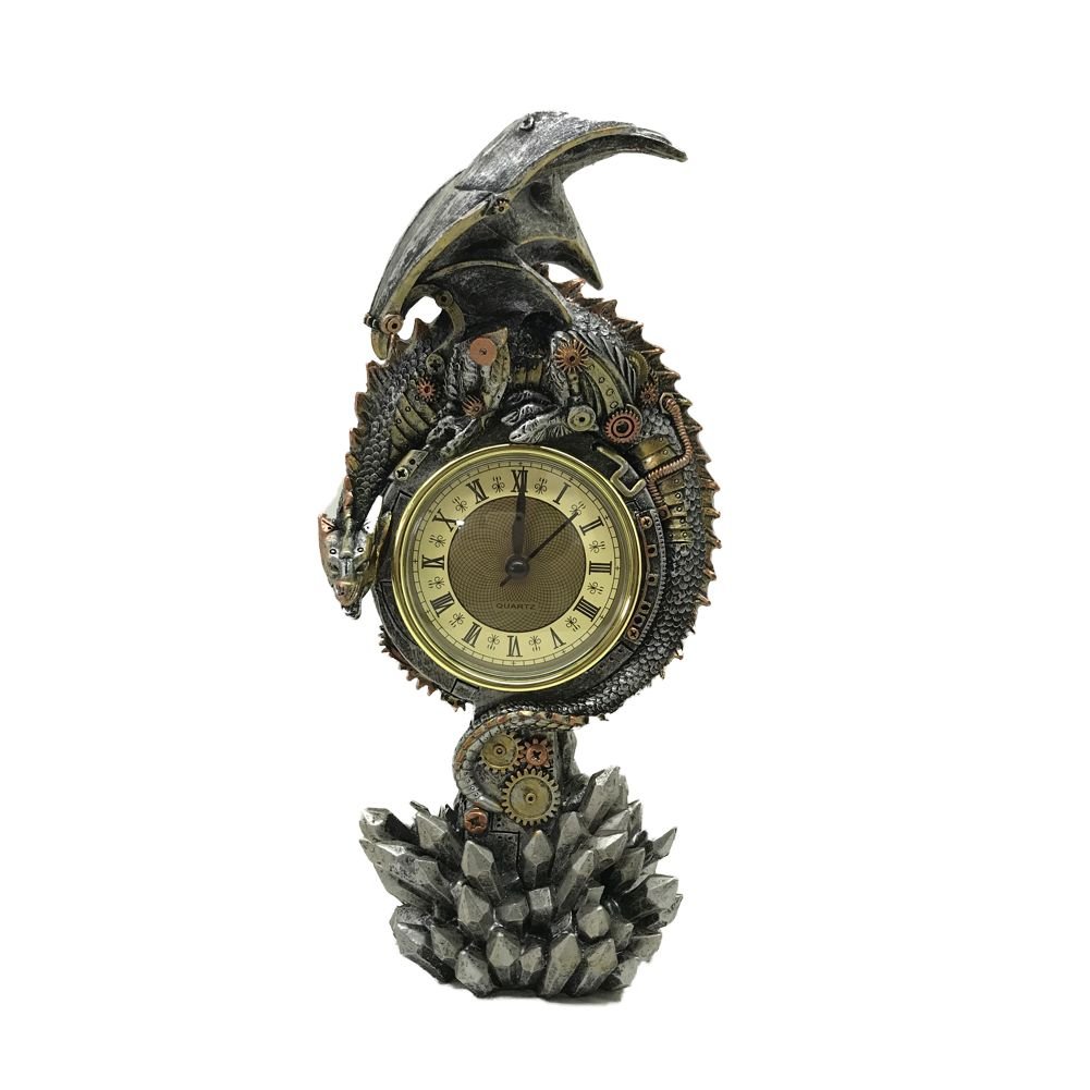 Nemesis Now Clockwork Reign Clock 32cm Grey