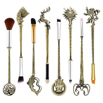 Amazon Com Game Of Thrones Makeup Brushes Set Wechip Makeup Brushes For Foundation Blending Blush Concealer Eyebrow Face Powder Beauty
