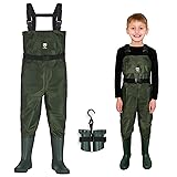 TIDEWE Chest Waders for Kids, Waterproof Youth