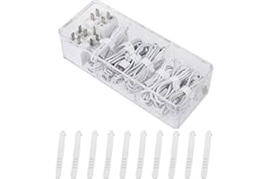 Yesesion Clear Plastic Cable Organizer Box with 10 Wire Ties, Electronics Management Organizer with 3 Compartments, Desk Accessories Storage Case for Drawer, Power Cord, Office, Stationery Supplies