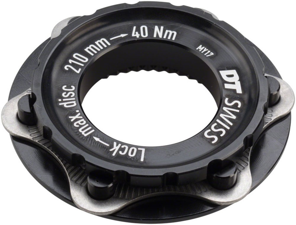 DT Swiss Centre-Lock to 6-bolt fitting adapter for 15 mm Axles