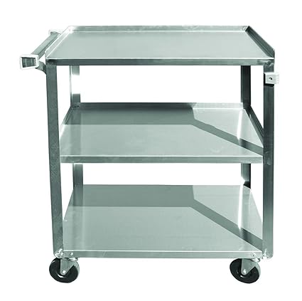 Update International (BC-2415SS) 27 Stainless Steel Bus Cart