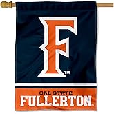Cal State Fullerton Titans Wordmark Logo House Flag Banner