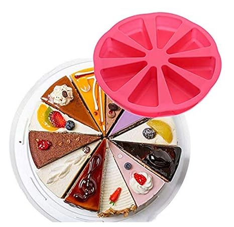 FKB@ED Horneando Pan Pastel Molde Silicona Triángulo Pizza ...