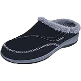 Orthofeet Women's Orthopedic Faux Fur Lined Charlotte Slippers