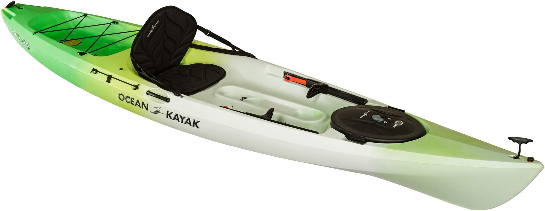 Ocean Kayak Tetra 12 One-Person Sit-On-Top Kayak, Envy, 12 Feet 1 Inches