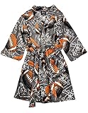 Fun Kidz - Big Boys Long Sleeve Plush Robe