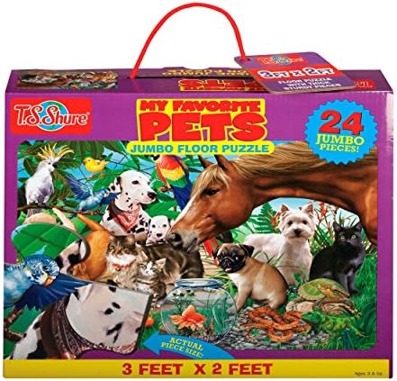 T.S. Shure Favorite Pets Jumbo Floor Puzzle