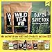Lemon Balm Loose Leaf Herbal Tea, Organic Mediterranean Lemon Balm Leaves, Wild Tea #18 Lemon Balm Calm by Wild Foods (8 ounce)