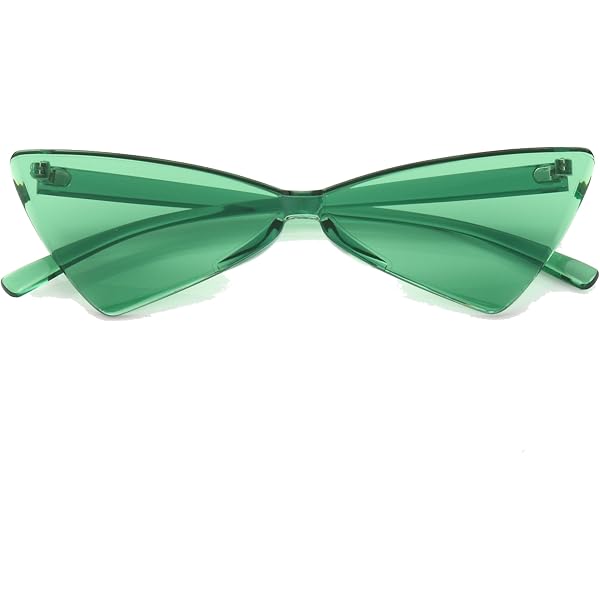 4 Pairs Triangle Sunglasses Rimless Space Eye Fashion Eyewear for Women Men 4 Pairs Triangle Sunglasses Frameless Space Eye Sunglasses  main image 4