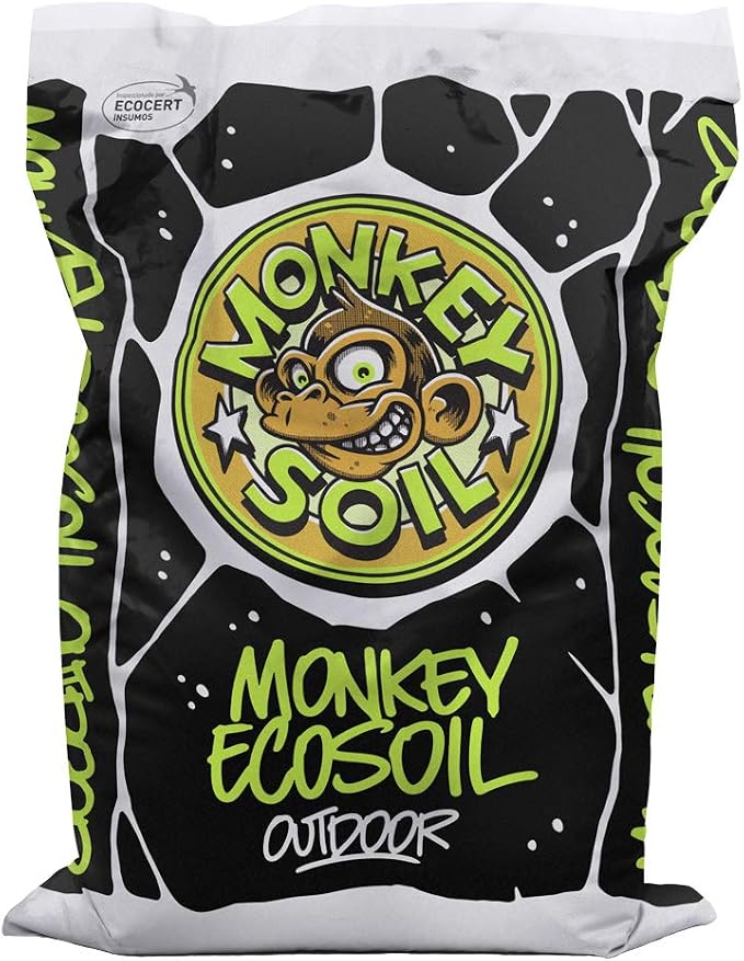 MONKEY SOIL Tierra para Plantas Marihuana 50L Exterior/Interior ...