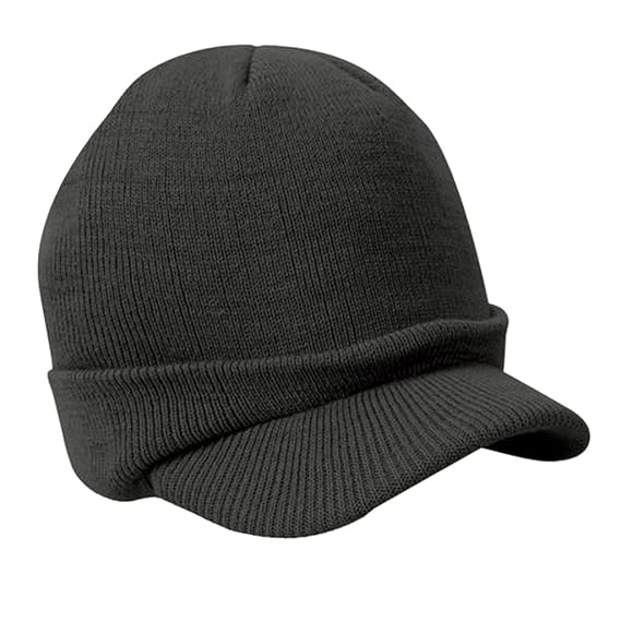 mens wool peaked hat