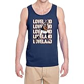 Navy Chicago Colston Loveland Text Pic Tank Top