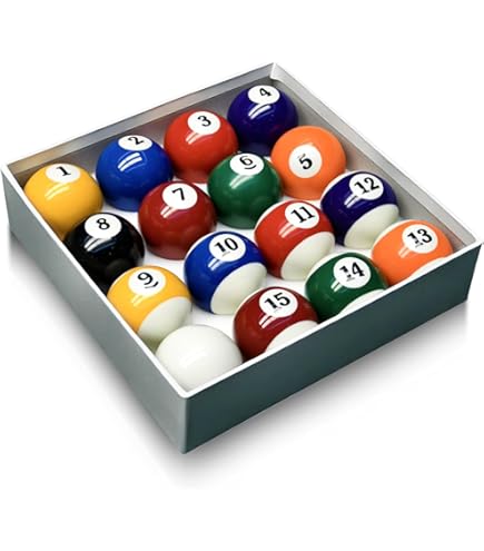 Amazon.com : HMQQ Billiard Balls Set 2-1/4