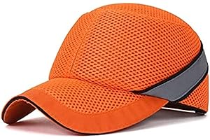 FIYONK Work Safety Protective Helmet Bump Cap Hard Inner Shell Baseball Hat Style for Work Factory Shop Carrying Head Protection