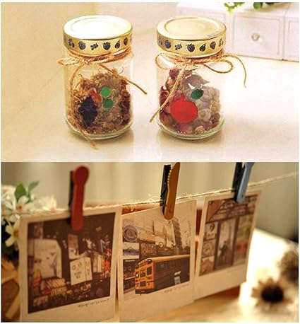 N X Jutegarn 2 Mm Schnur Naturliche Weihnachtsschnur Und 100 M Dickes Hanfseil Kunsthandwerk Gartengarn Fur Diy Geschenkverpackung Garten Bundelung Camping Und Hochzeitsdekoration Gartenarbeit Gartengerate Ayurvedanetworkbhu Com