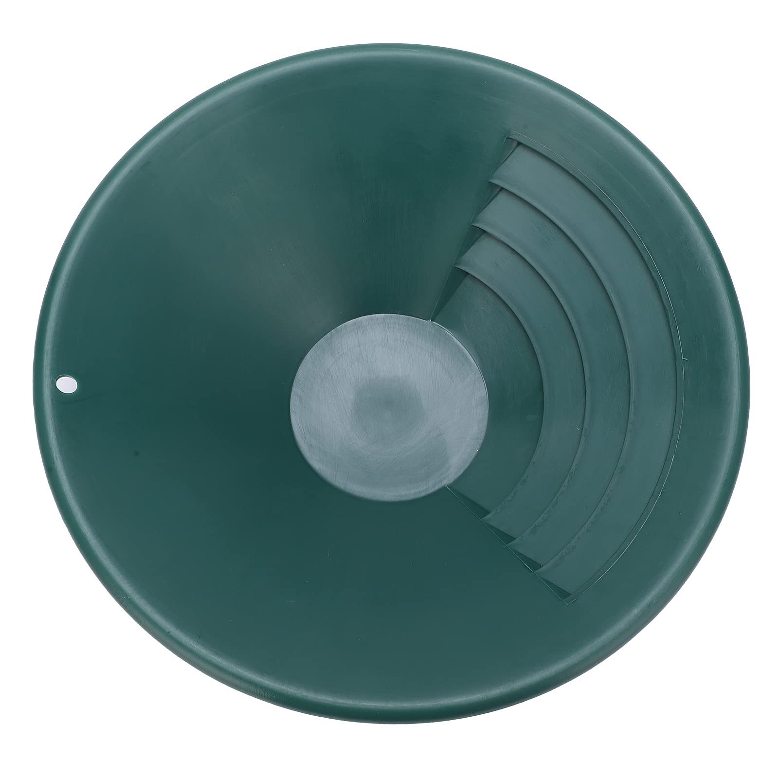 Gold Pan, Plastic Gold Panning, Manual Gold Washing Pan, Wash Gold Panning Equipment, Metal Gold Detector Accessories Diameter 260mm