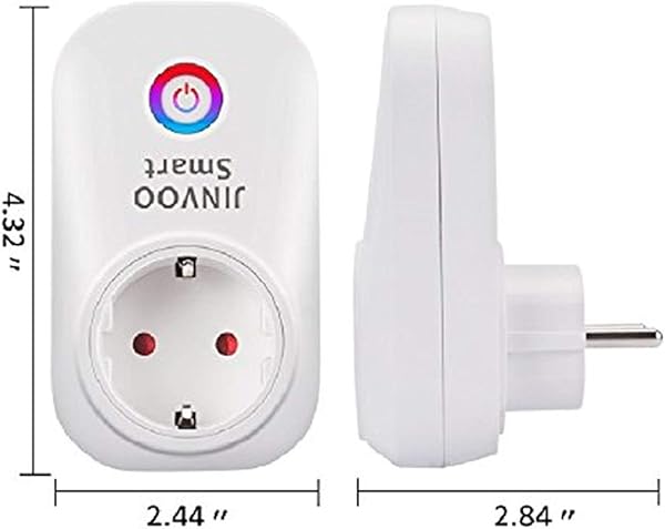 JinvooSmart 2 packungen mit wi   fi   smart   steckdose fernbedienung timer alle stecker   wahl mit google versandkostenfrei nach hause weie 2 pack