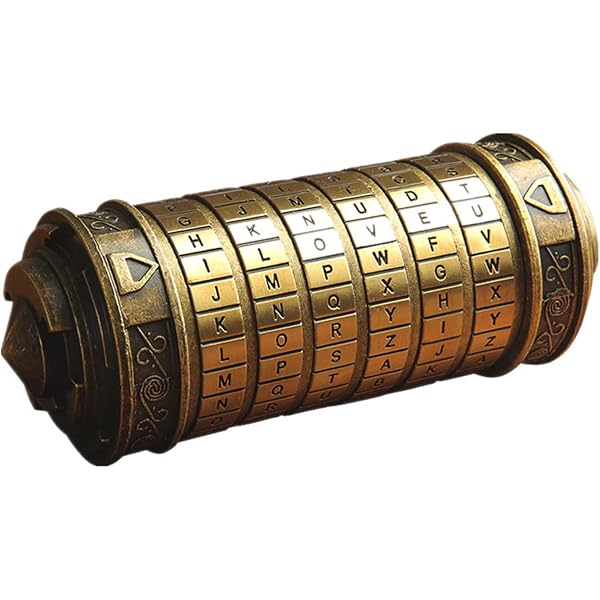Amazon.com: WindamazingStory Cryptex Puzzle Boxes Da Vinci Code