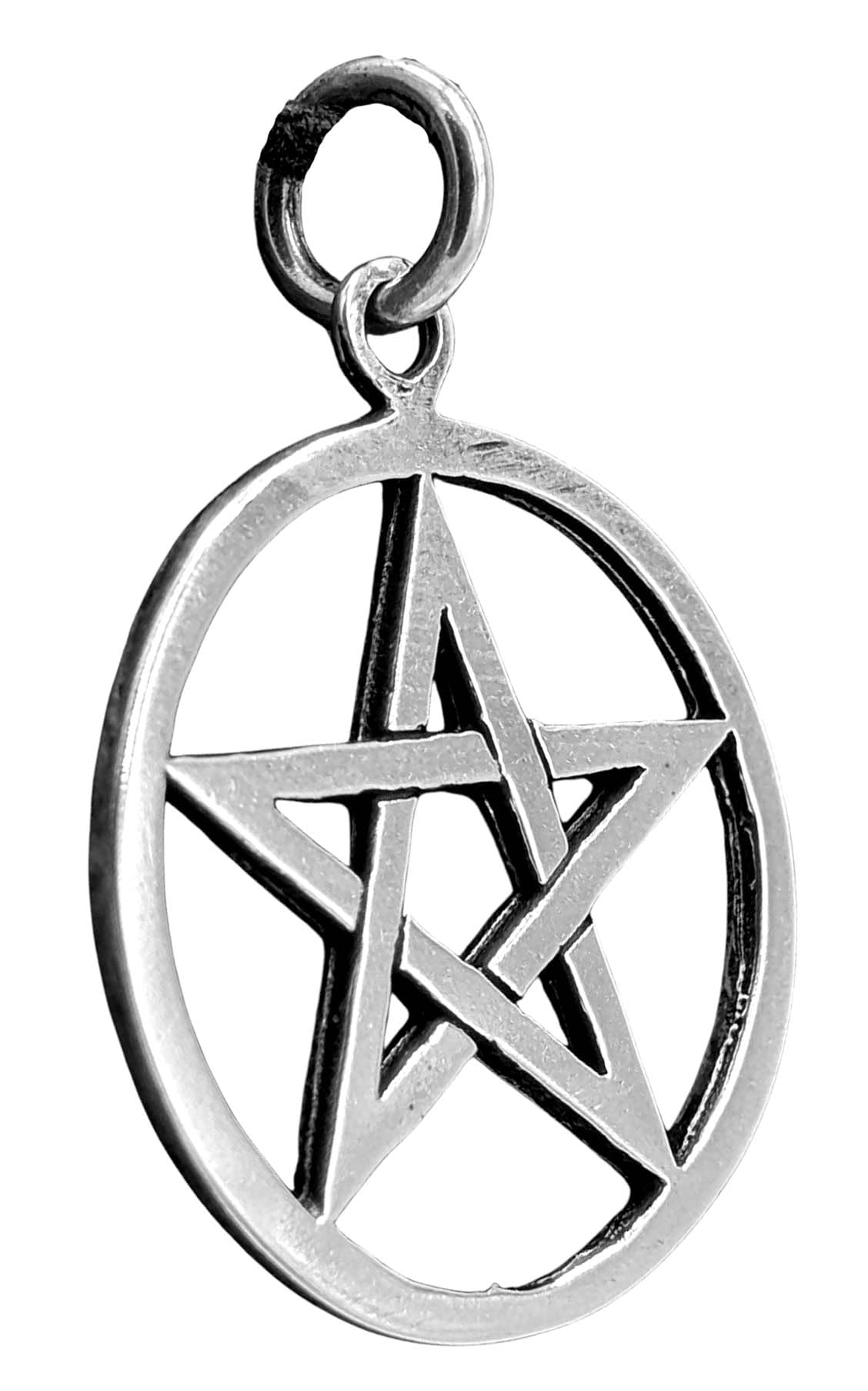 Pentagram Pendant in 925 Sterling Silver no. 49